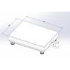Waga elektroniczna platformowa ECO 45x60cm 300kg